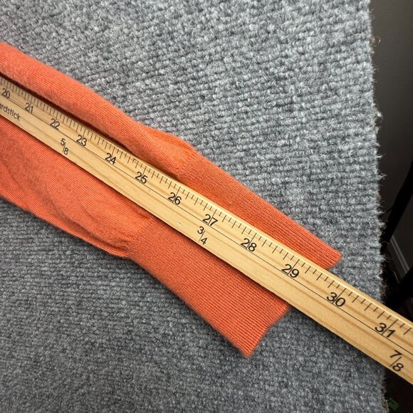 Sid Mashburn Orange V-Neck Sweater - Picture 14 of 14